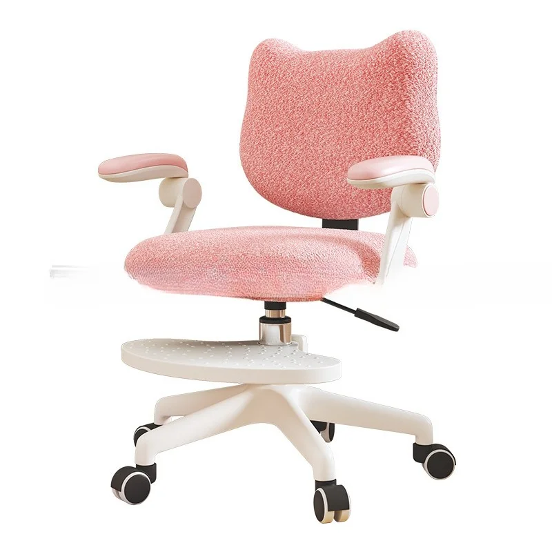 2025 New Writing Liftable Rotating Study  College Student Dormitory Desk Simple Makeup Chair Swivel