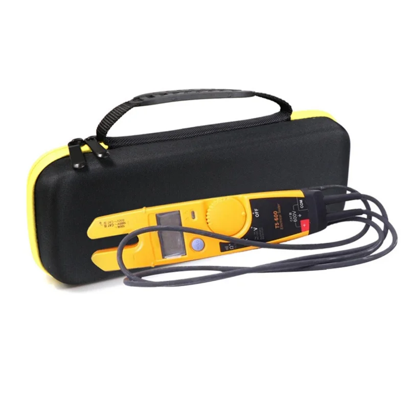 Multimeter Storage Bag Carrying EVA Bag Hard Protect Box Protective Bag for Fluke Digital Voltmeter T5-1000/T5-600