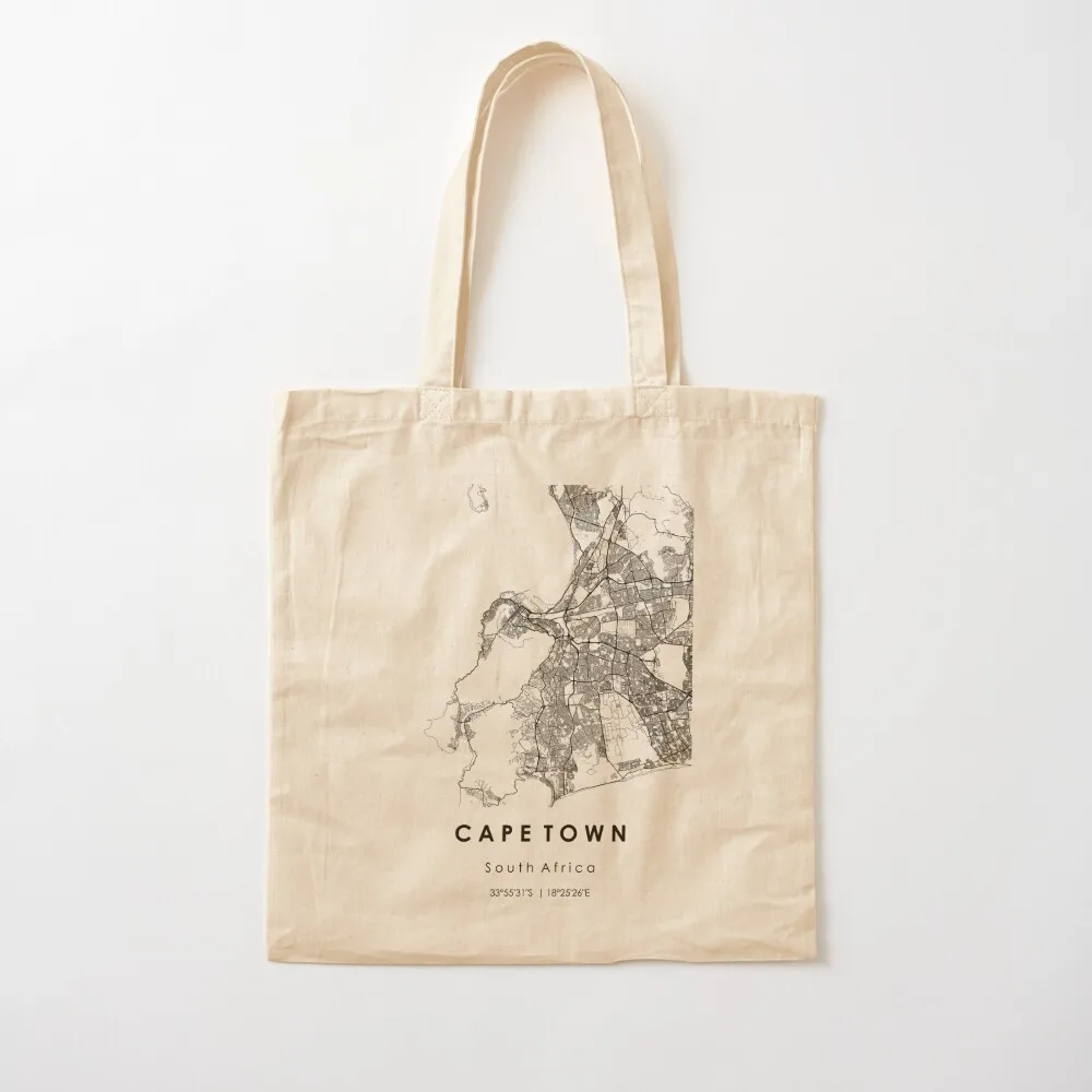 

Products with Cape Town City map Tote Bag hand bags bags luxury women