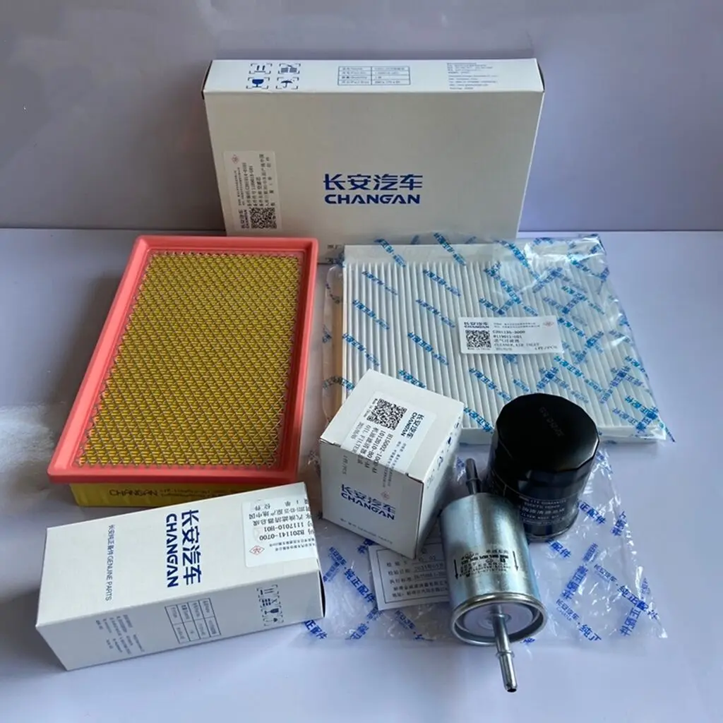 

Air filter Air Conditioner Filter Oil Filter Fuel Filter for Changan Yidong Actuator XT 1.6 (non GDI) 2012 2013 2014 2015 2016