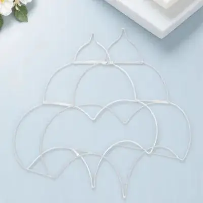 

Iron Lampshade Frame DIY Lamp Shade Holder for Table Desk Lights Decorative Lighting Bracket Metal Frame for DIY Lampshade