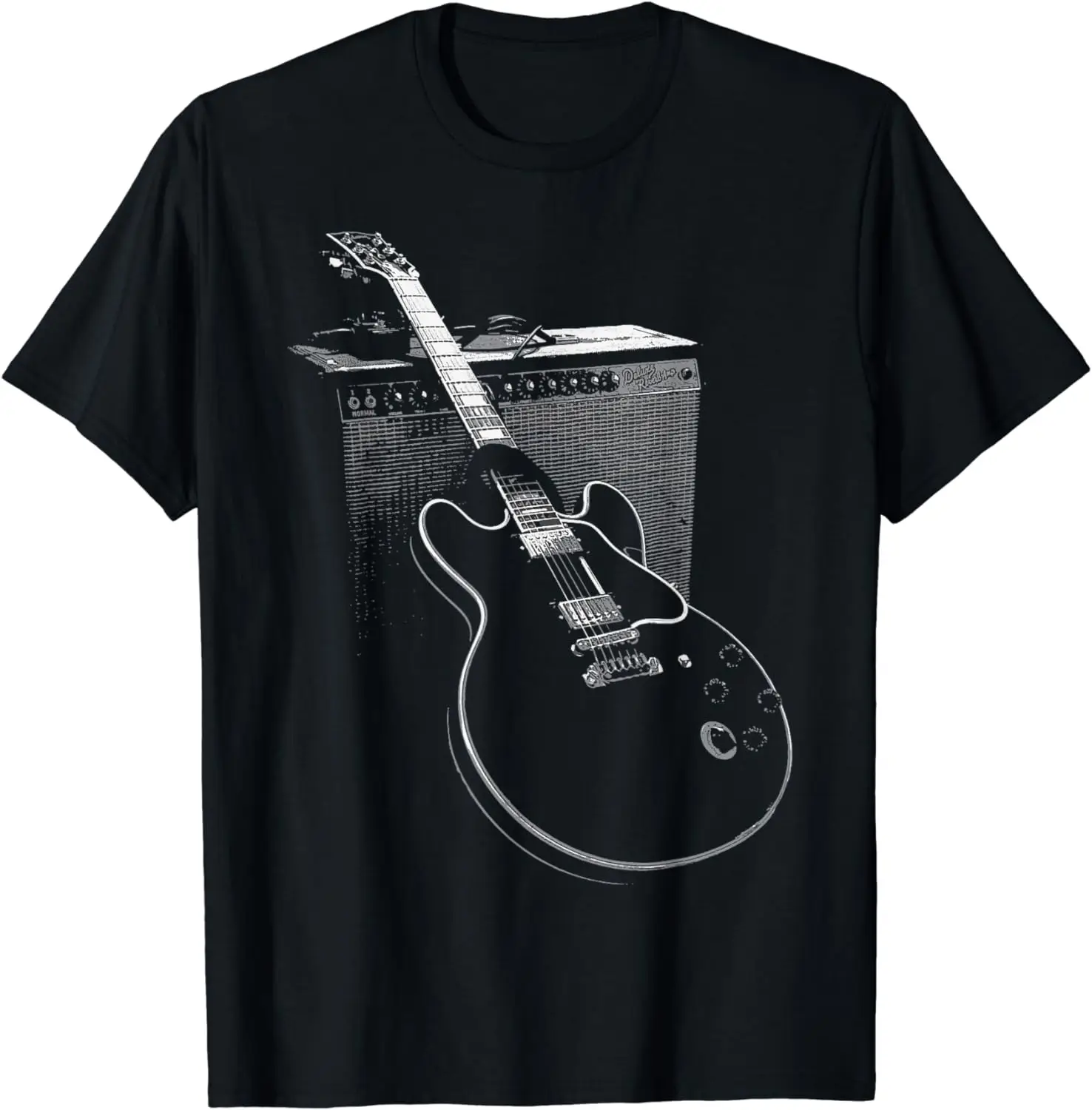 

Legendary Blues Guitar and Amp T Shirt T-Shirt