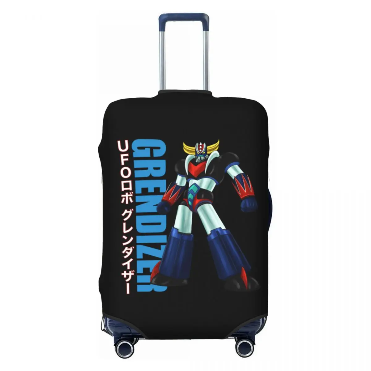

Пользовательский НЛО робот Grendizer дорожный чехол для багажа эластичный Goldorak аниме чехол для чемодана протектор подходит 18-32 дюймов