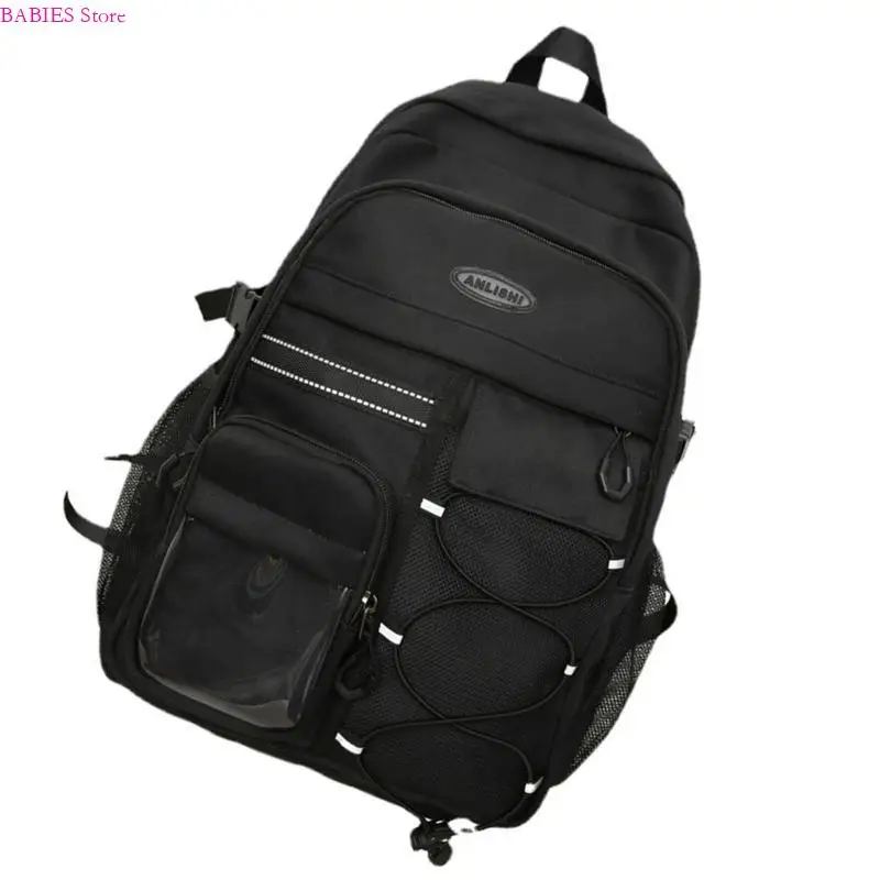 

C9GB Large Capacity Backpack for Man Boy Student School Backpack Teen Laptop Backpack