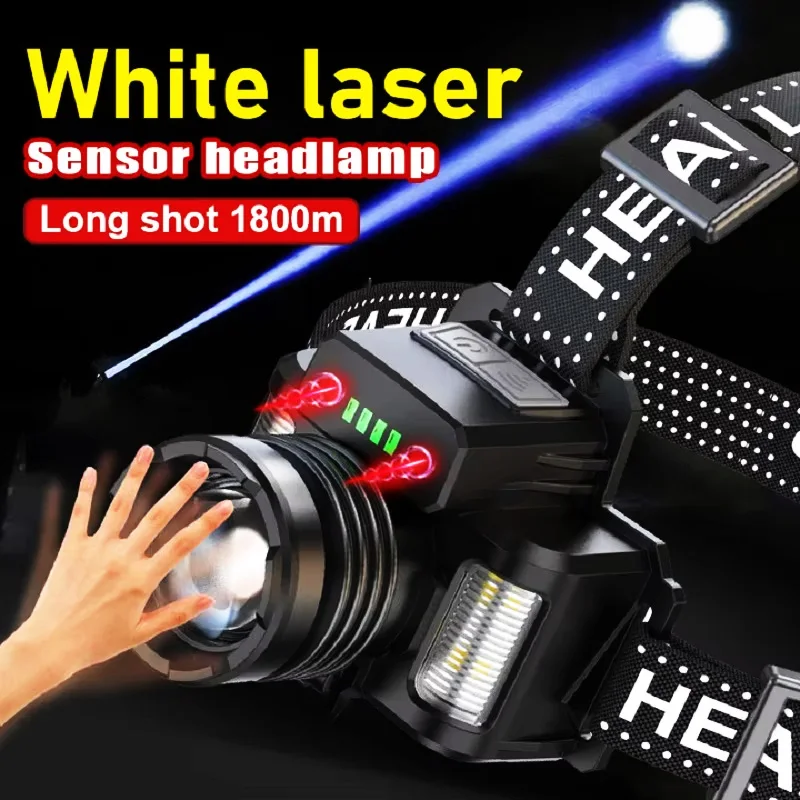 超高輝度-led-センサーヘッドランプ-usb-充電式ヘッドライトフロント-led-ヘッドライト内蔵バッテリーキャンプ釣りランタン
