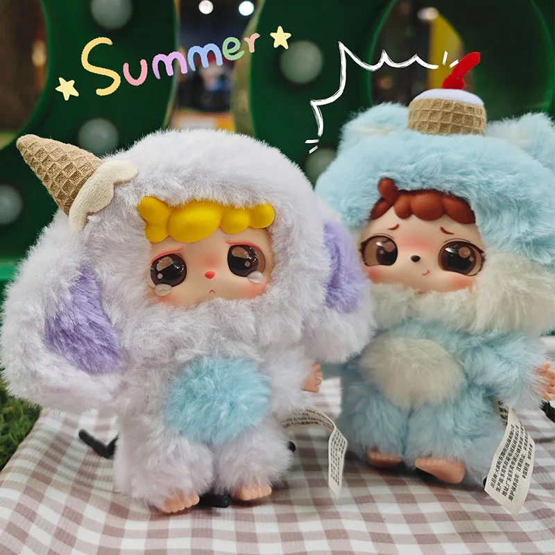 

Новая глухая коробка Mitutu & Hulala, загадочная коробка, натуральная серия Baby Three Doll, слепая коробка, брелок, аниме-фигурки, игрушки для девочек и мальчиков