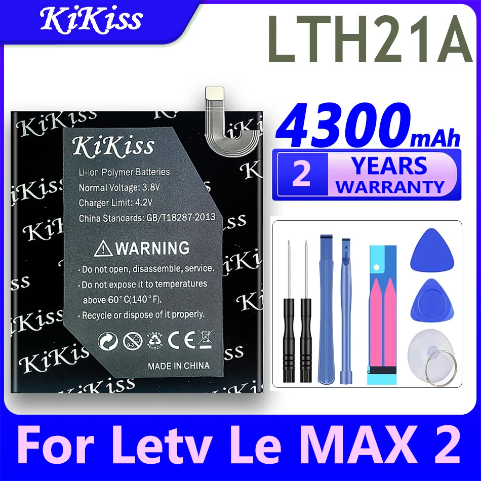 3.85V LTH21A 4300mAh For Letv LeEco LeMax2 X822 X829 Le Phone Le MAX 2/5.7inch/X821 X820 Mobile Phone Replacement Battery+Tools