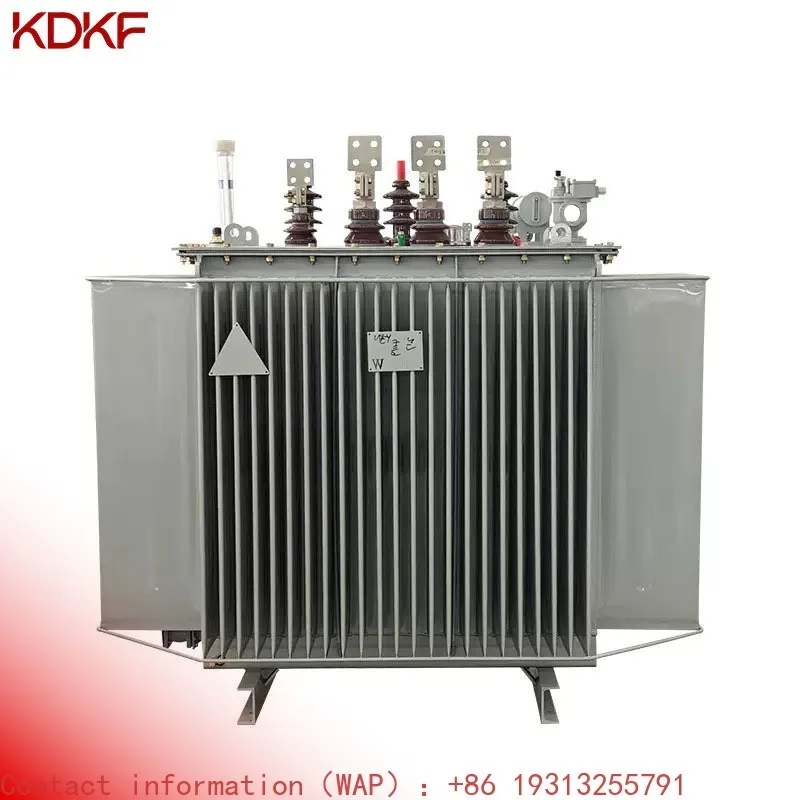 3-Phase to Single Phase 100KVA Oil-Immersed Core-type Transformer 10KV 480V 220V 50/60Hz ONAN/ONAF Cooling A-Class Insulation