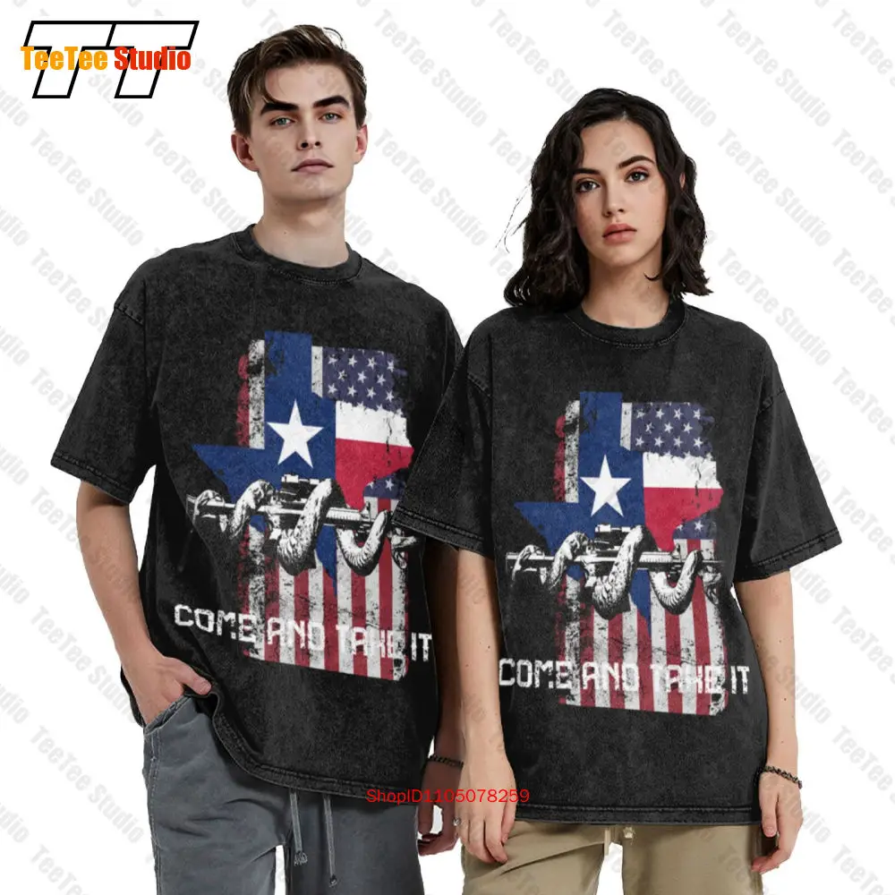 

Футболка большого размера Texas Come And Take It Q5GM