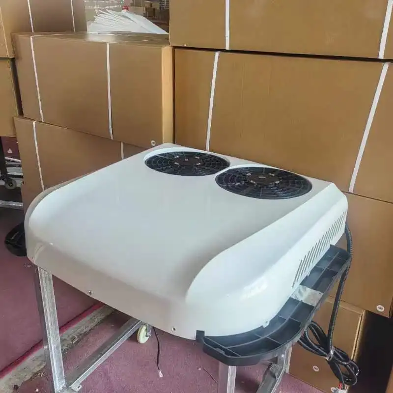 

Electric Rooftop Cabin Cooler 12V 24V AC System 24 Volt Parking Roof Air Conditioner for Trucks