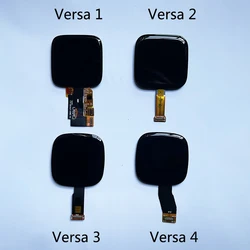 New Original For Fitbit Versa 2 3 LCD Display Screen Touch Panel Digitizer For Fitbit Versa 4 Watch LCD Sense 2 Watch Scre