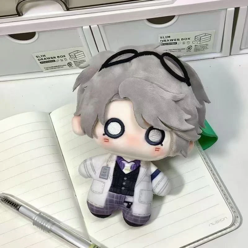 10cm Funny Cosplay Identity V Character Embalmer Aesop Carl Plush Toys Cute Anime Game Cartoon Bag Keychain Plushie Doll Pendant