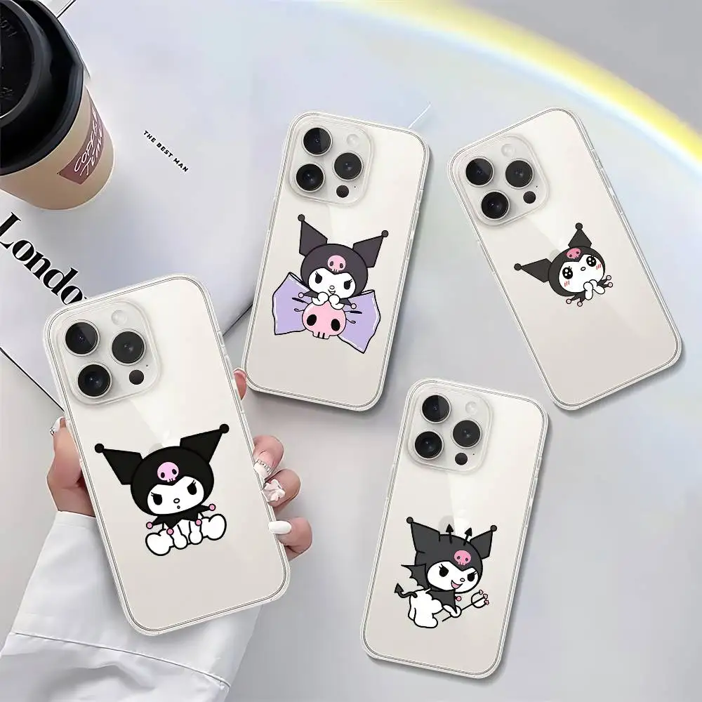 

Cute K-Kuromis Phone Case For IPhone 17/16/15/11/13/14 Pro Max Plus/X/Xr/Xs Max/12mini Air Transparent Clear
