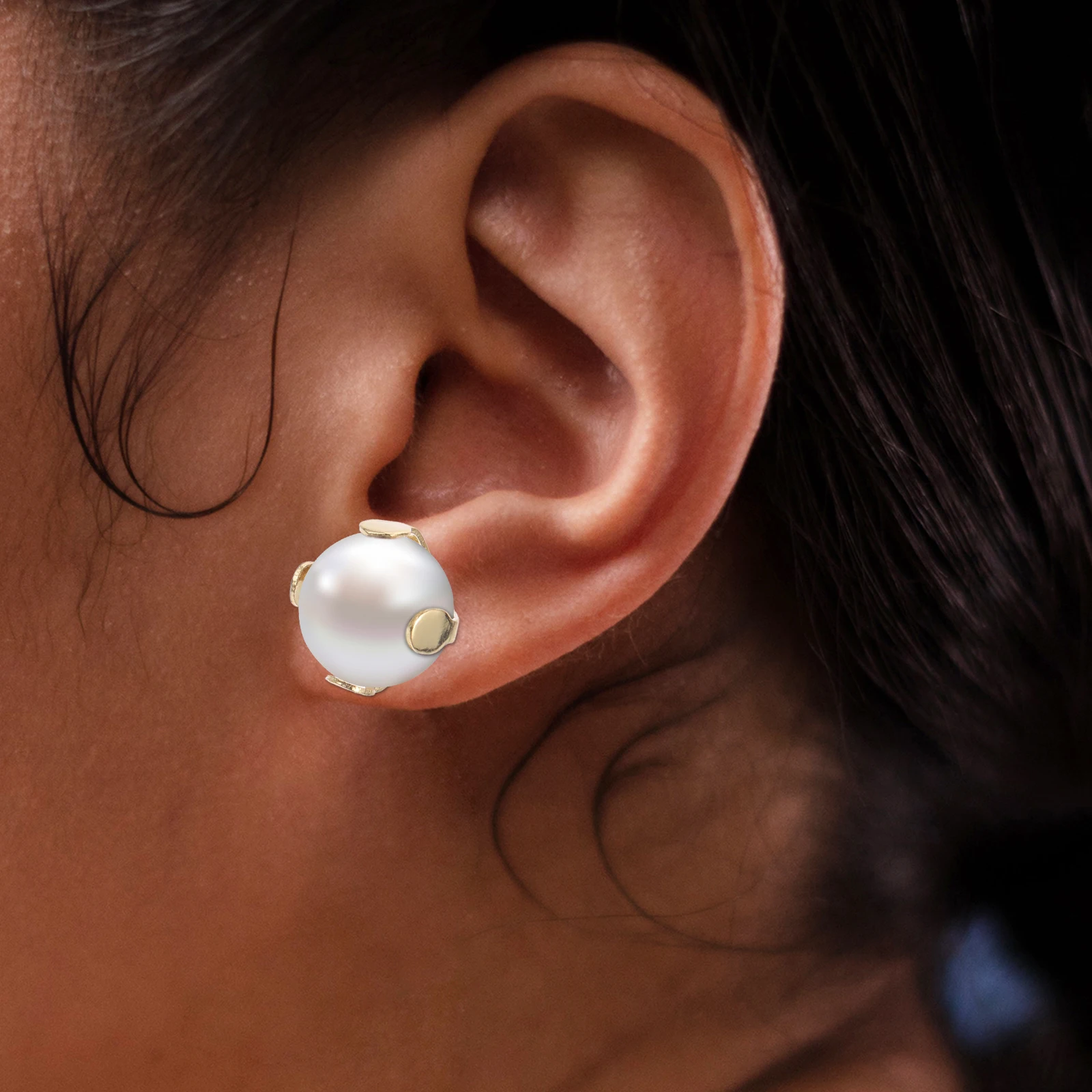 

20Pcs Pearl Claw Studs Multi-Functional DIY Earring Posts Easy Bend Stainless Steel Jewelry Making Supplies Earring Findings