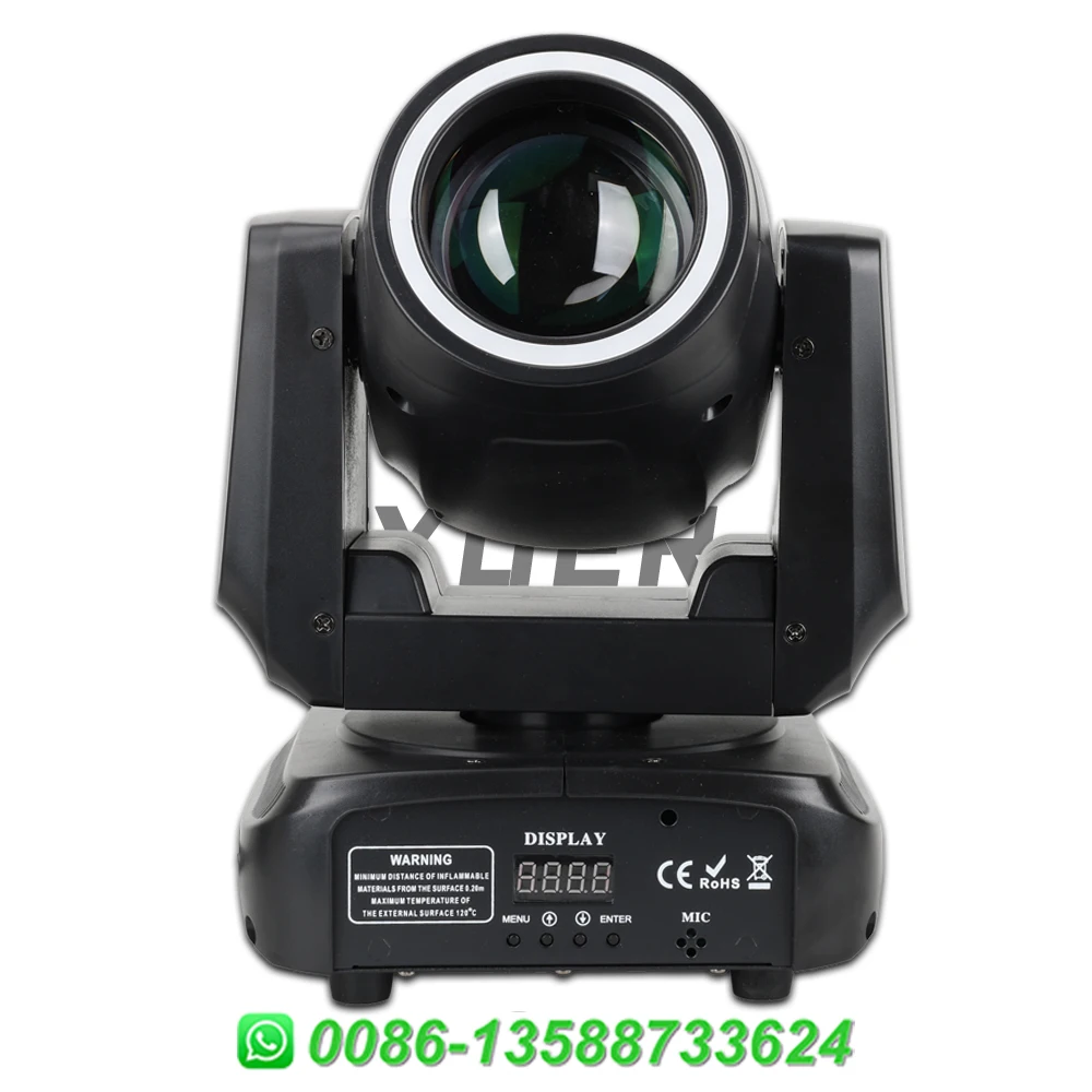 4pcs/lot YUER MINI 150W LED Moving Head Light With SMD Beam 12 Pattern 6+12 Prism Rainbow Effect DMX512 For DJ Disco Stage Light