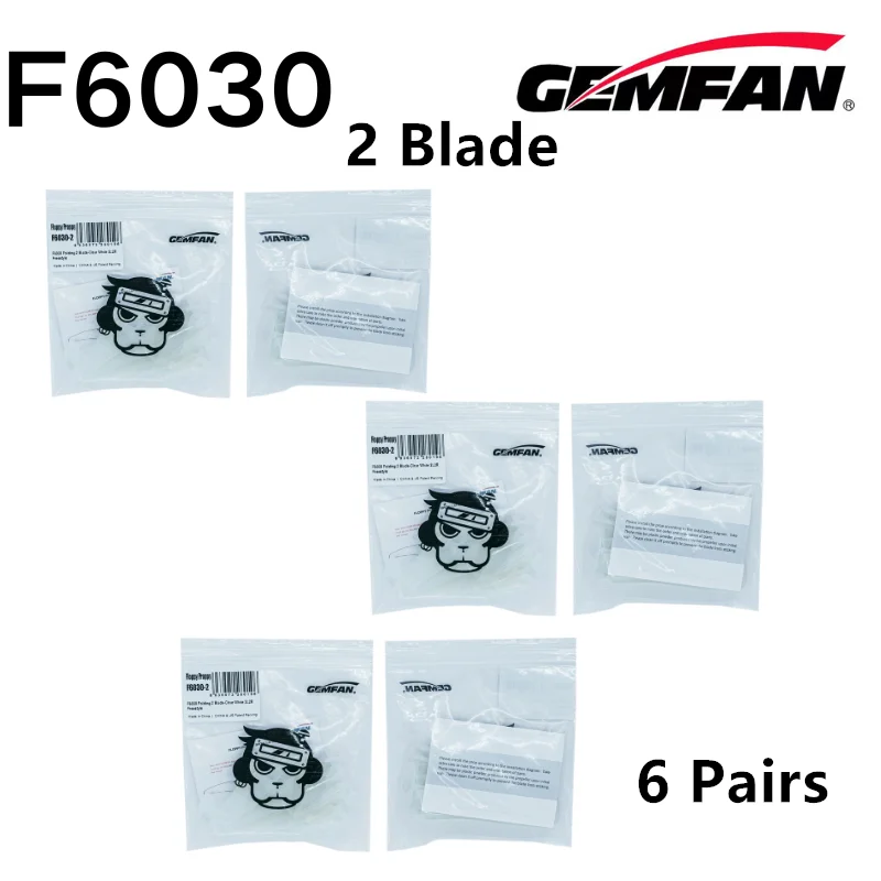 6030 6 inch klapschroef 2 Blade 3 Blade Gemfan Props voor RC FPV Racing Multirotor Drones Floppy Proppy PC Props 6 inch 6 paar