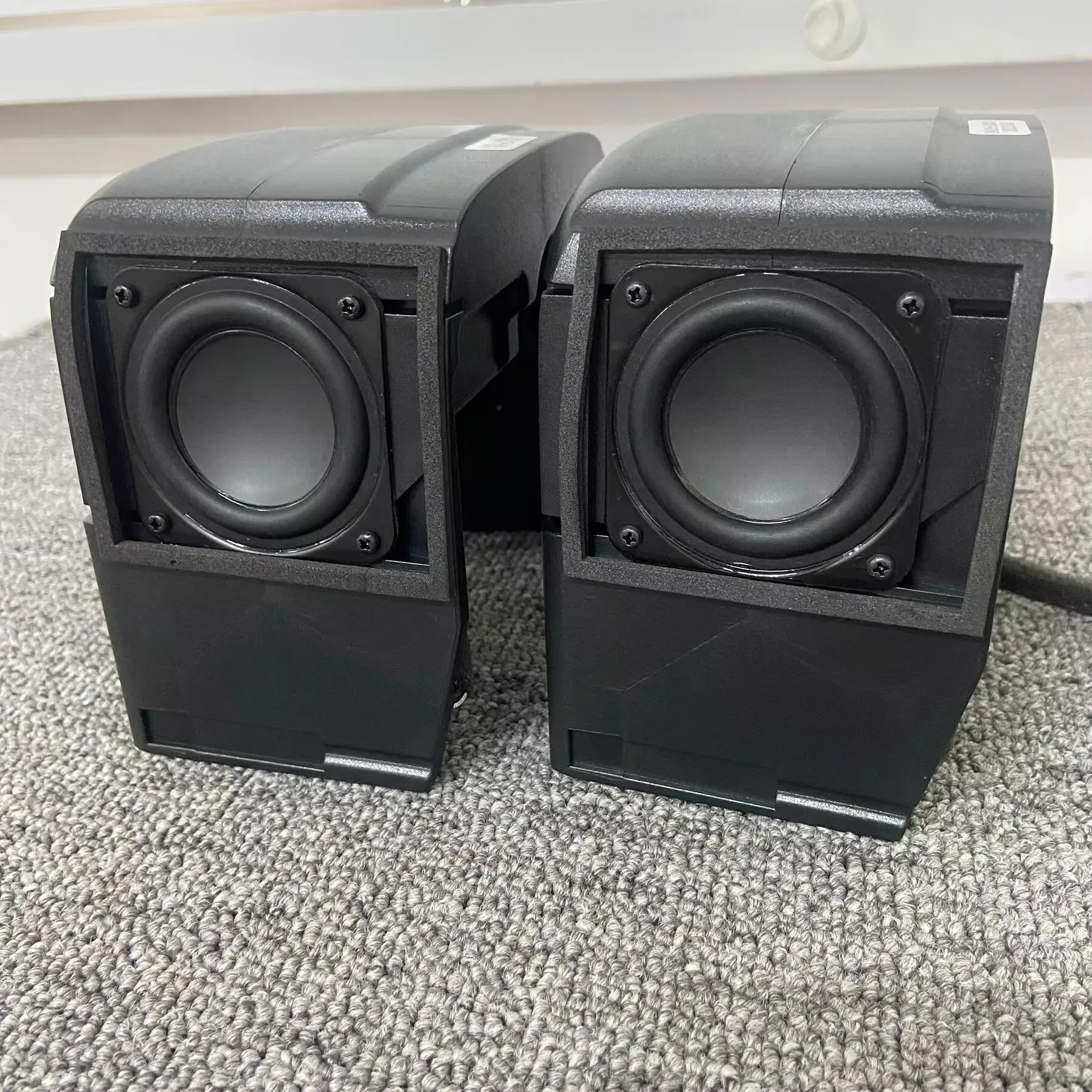 GHXAMP لـ Harman العلامة التجارية الجديدة المزدوج 2 بوصة كامل المدى المتكلم لتقوم بها بنفسك سطح المكتب السلبي مضخم الصوت عدة 2 قطعة