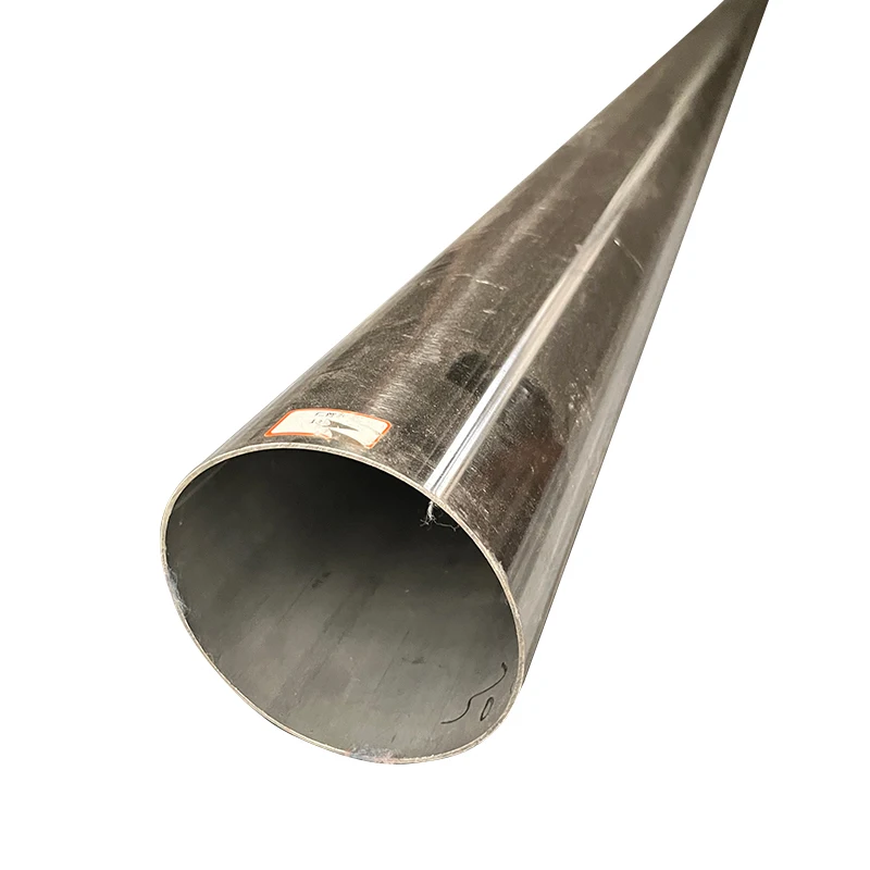 201 304 304L 316 316L Round Oval Stainless Steel Welded Muffler Pipe Motorcycle Seamless Steel Pipes