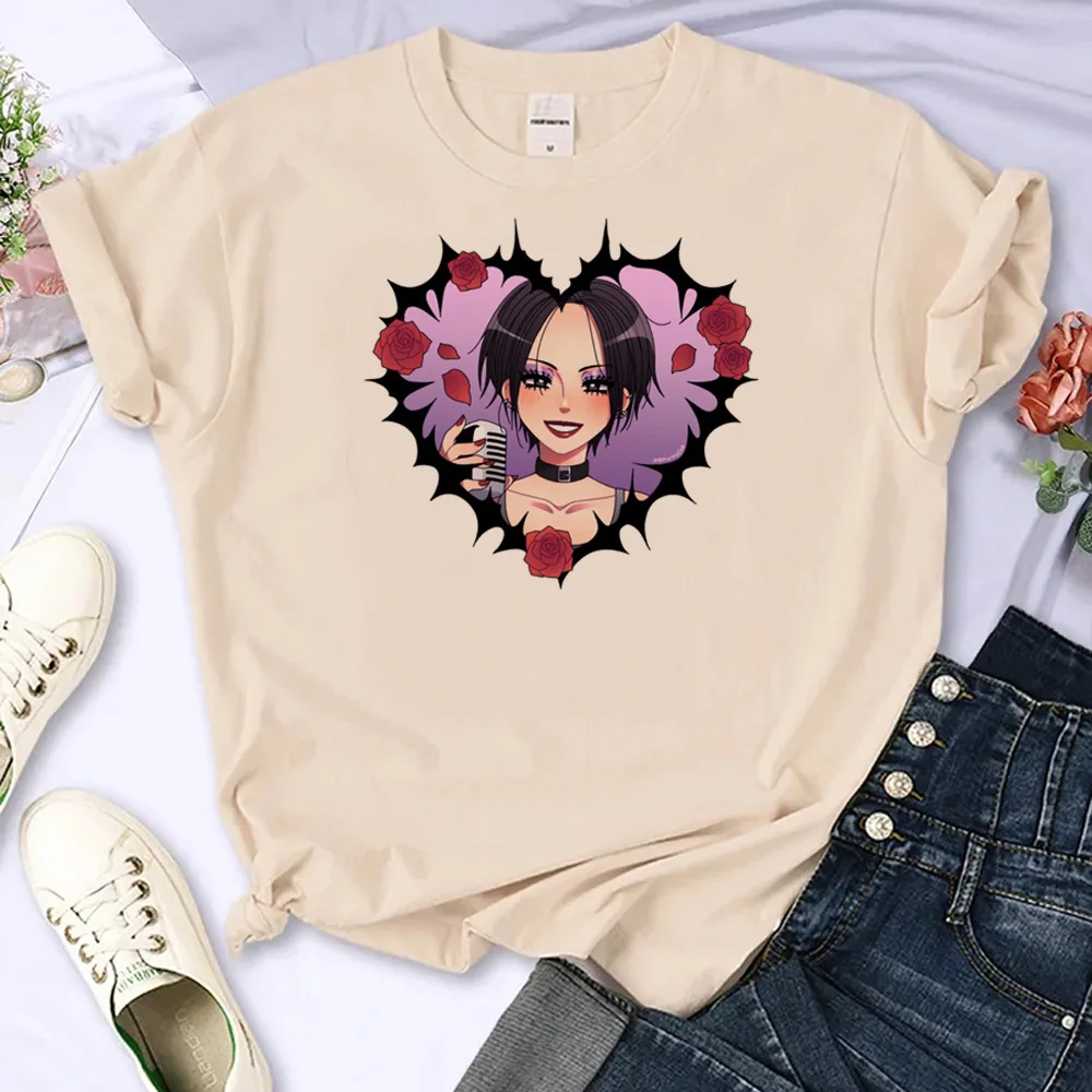 Nana t-shirts women harajuku designer manga top female graphic clothes