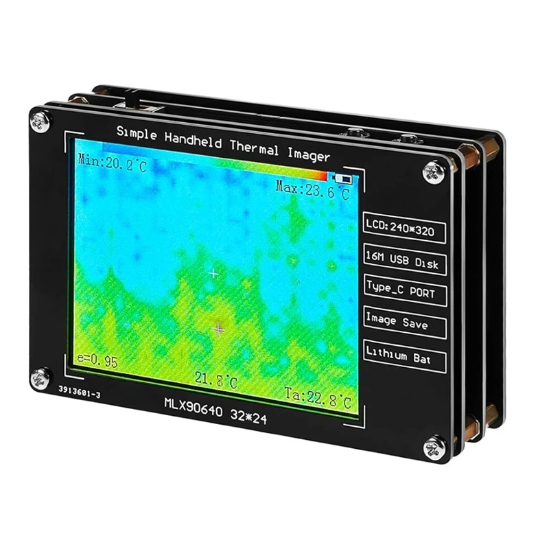 6 PCS Equipment Kit Infrared Thermal Imager And EMF Magnetic Field Detector Equipment For Home Office Ghosthunting Gifts