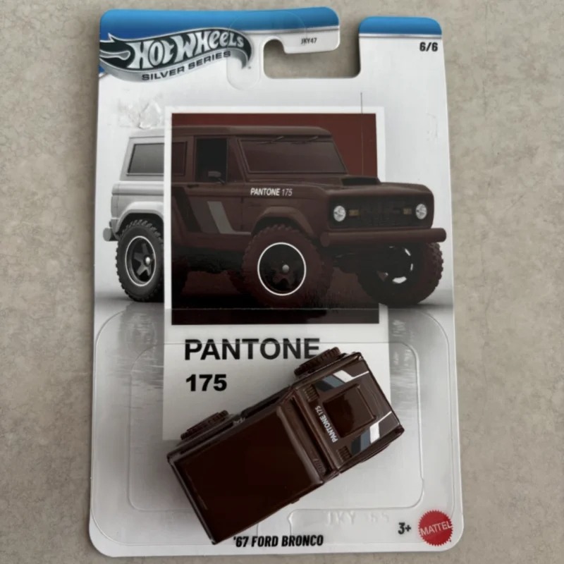 

Hot Wheels Pantone Series Diecast Alloy Car Model - Land Rover Defender Ford Bronco Offroad Collectible Adult Toy JKY47