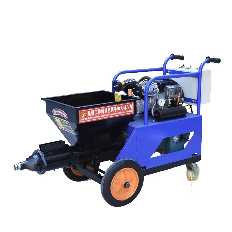 

B Factory Supply Cement Mortars Spraying Machine Electric Diesel Power Small Mortar Sprayer For Exporting