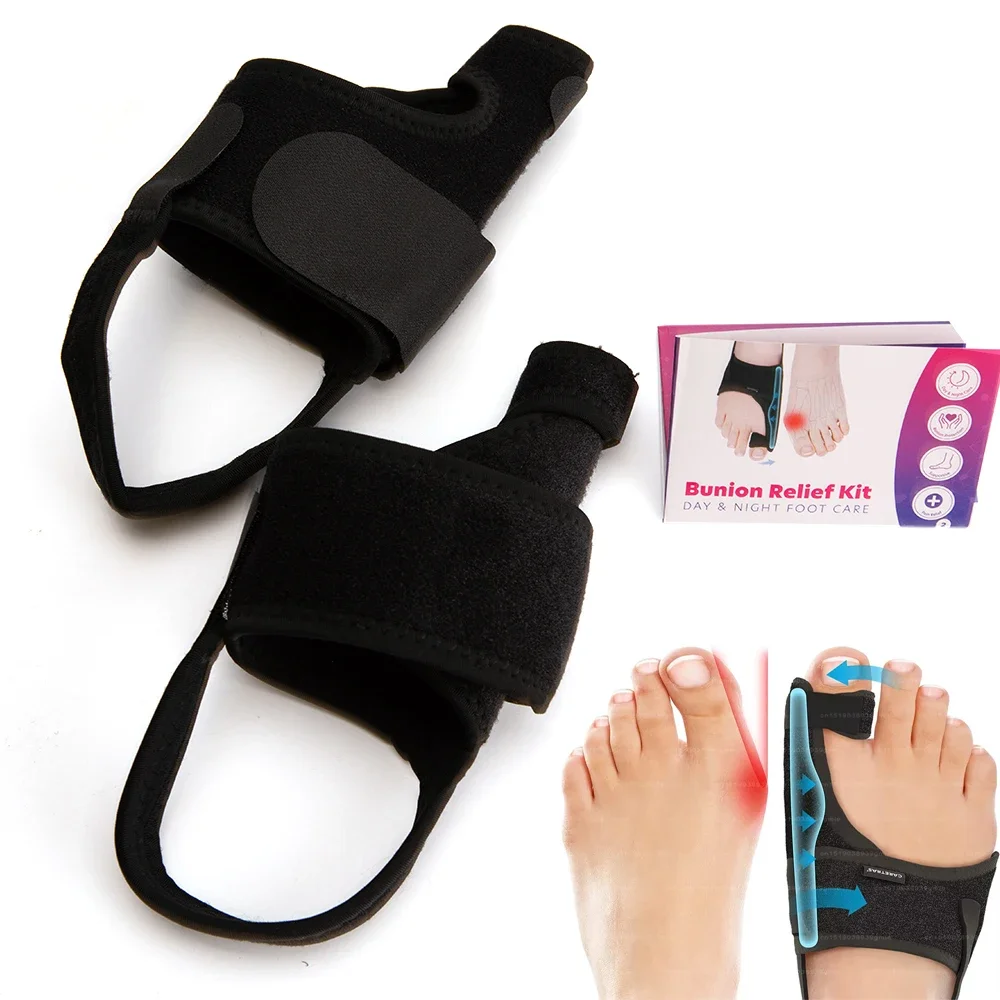 Bunion Splint Foot Corrector Hallux Valgus Correction Big Toe Straightener Orthopedic Corrector Pedicure Bunion Protector Toes