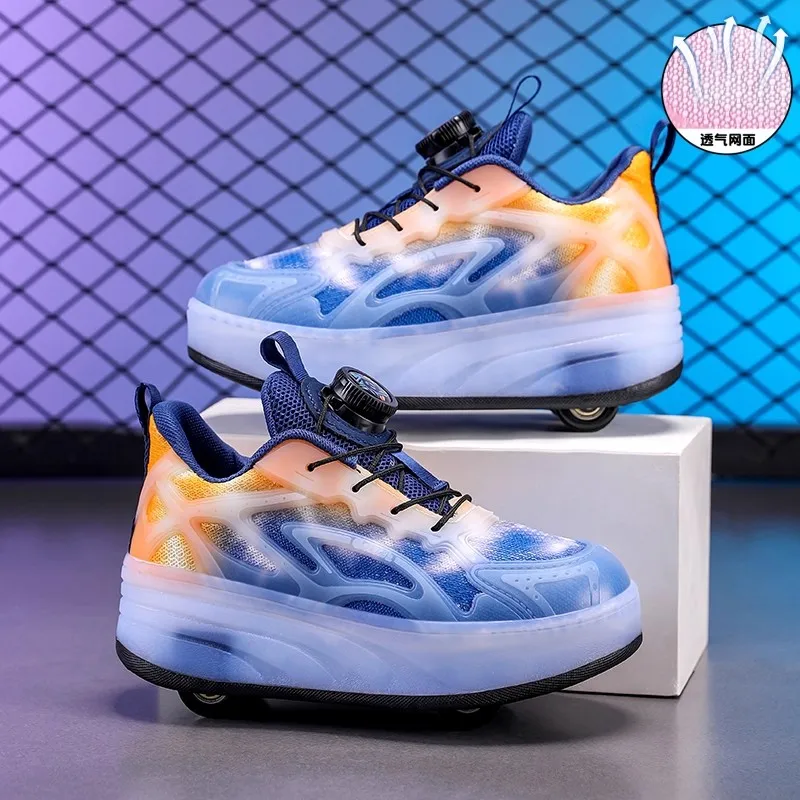 

Hot-selling 2025 Professional Kids' Skate Shoes Roller Skates High-Quality Kids' Skate Shoes Boys & Girls Great!