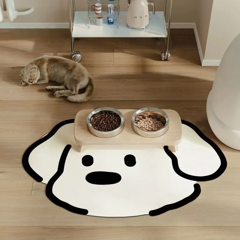 Tappetini Tapis De Lechage Chien Cute  Cat Dog Diatomite Mat Diatomita Alfombras Antideslizante Carpet Anti Slip For Pet Meal