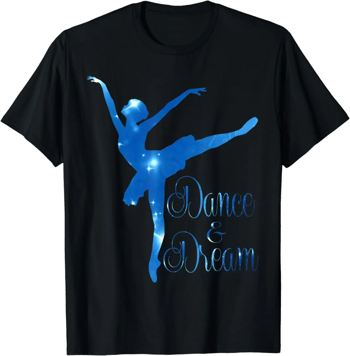 Danza y sueño bailarina De Ballet novedad camiseta Mujer Ropa Tops Camisetas gráficas Ropa De Mujer Camisetas estéticas