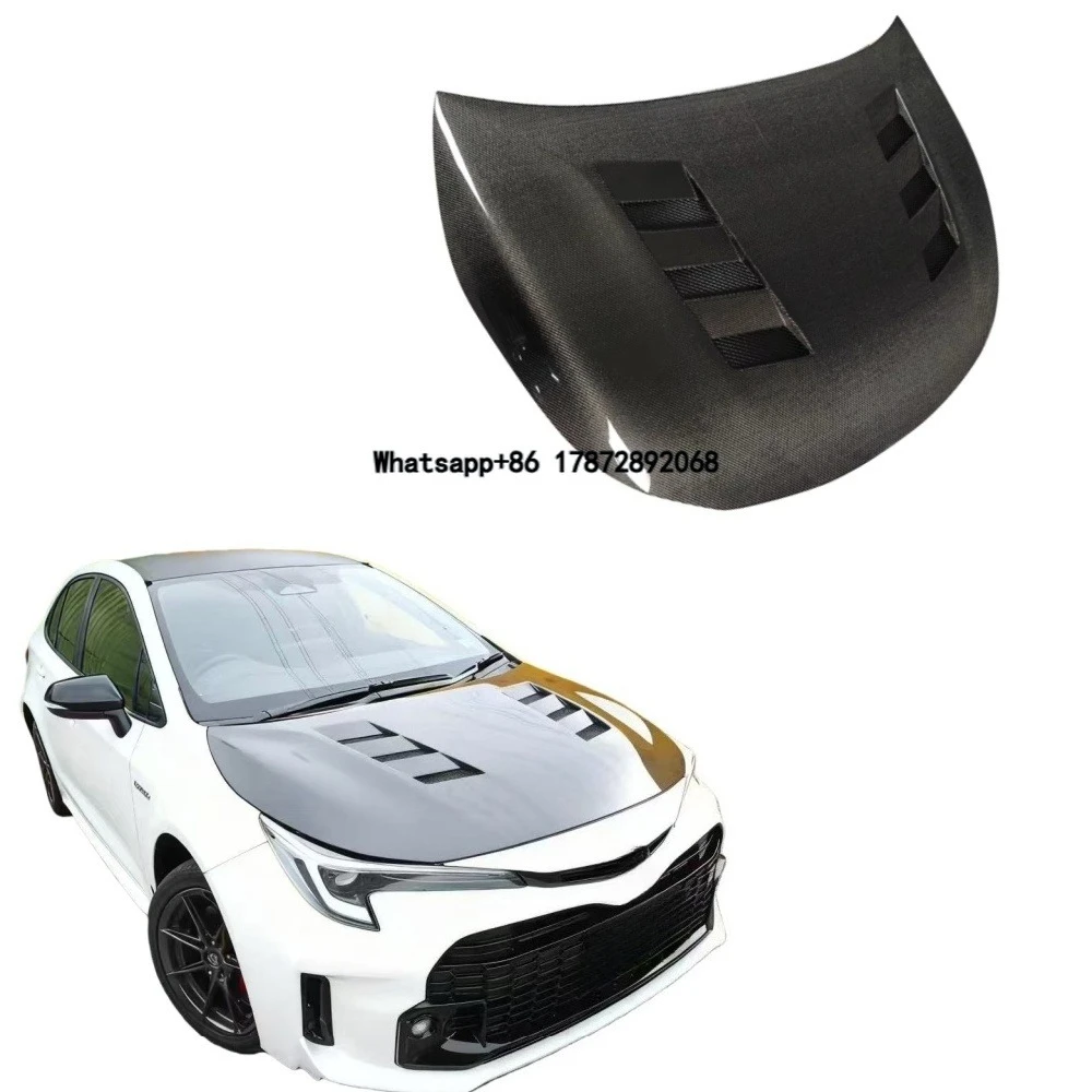 

High Quality Lightweight Carbon Fiber Hood for 2023-2024 GR Corolla
