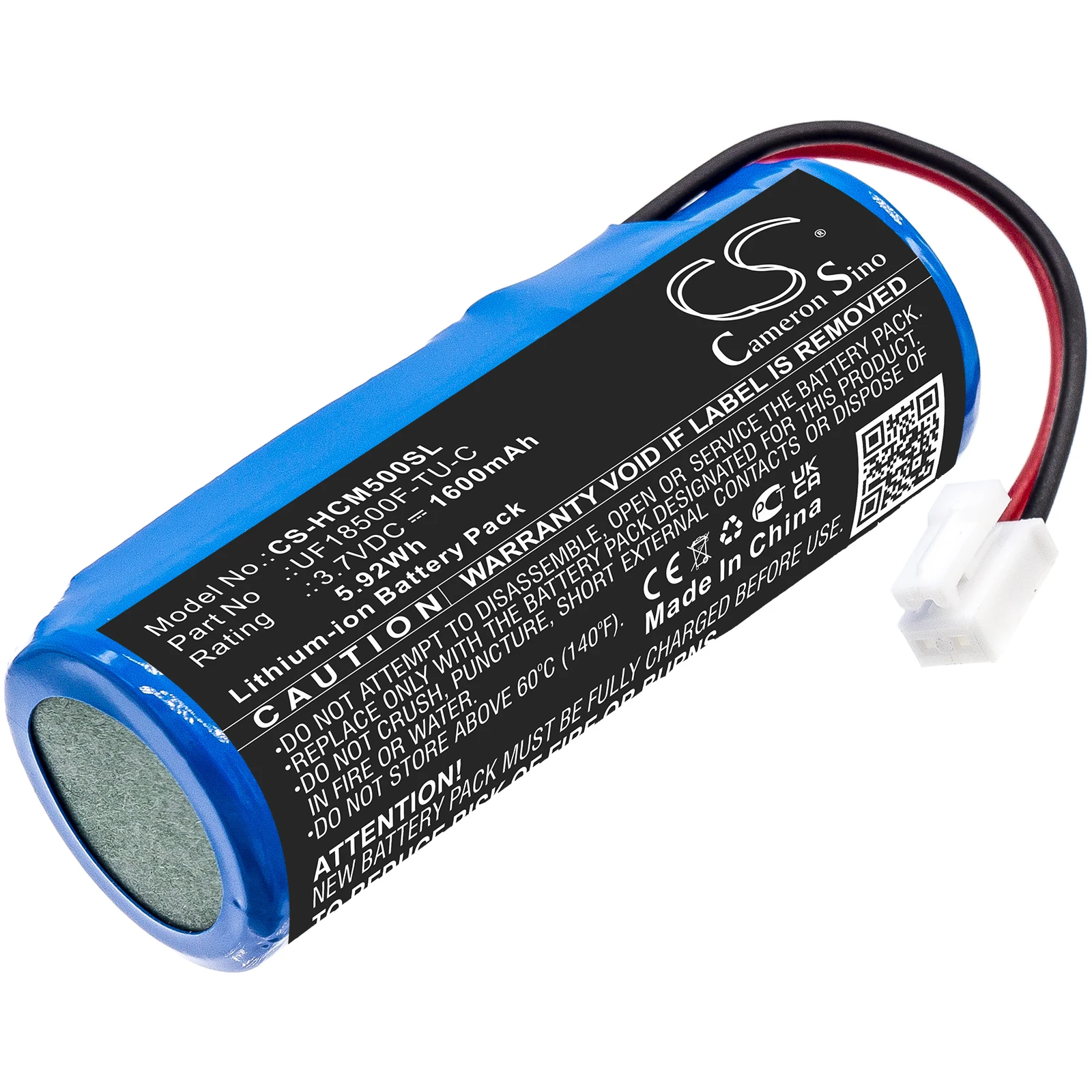 

Cameron Sino 3.7V 1600mAh Personal Care Battery UF18500F-TU-C for Hitachi Hada Crie CM-N5000, CM-N3000, CM-N4000, CM-N4800 +TOOL
