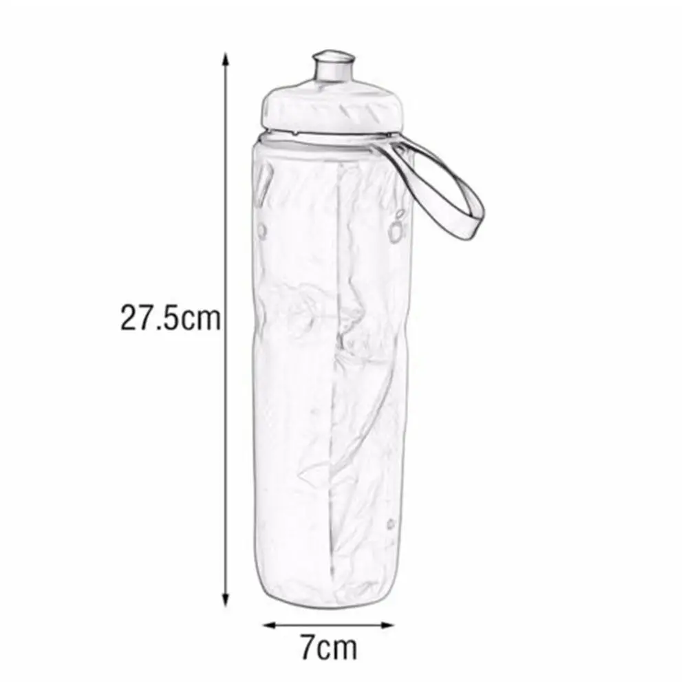 750ML Durable Dual Layer Thermal Keeping Cycling Equipment Sports Bottle Sport Cup Bicycle Water Bottles Drinking Canteen