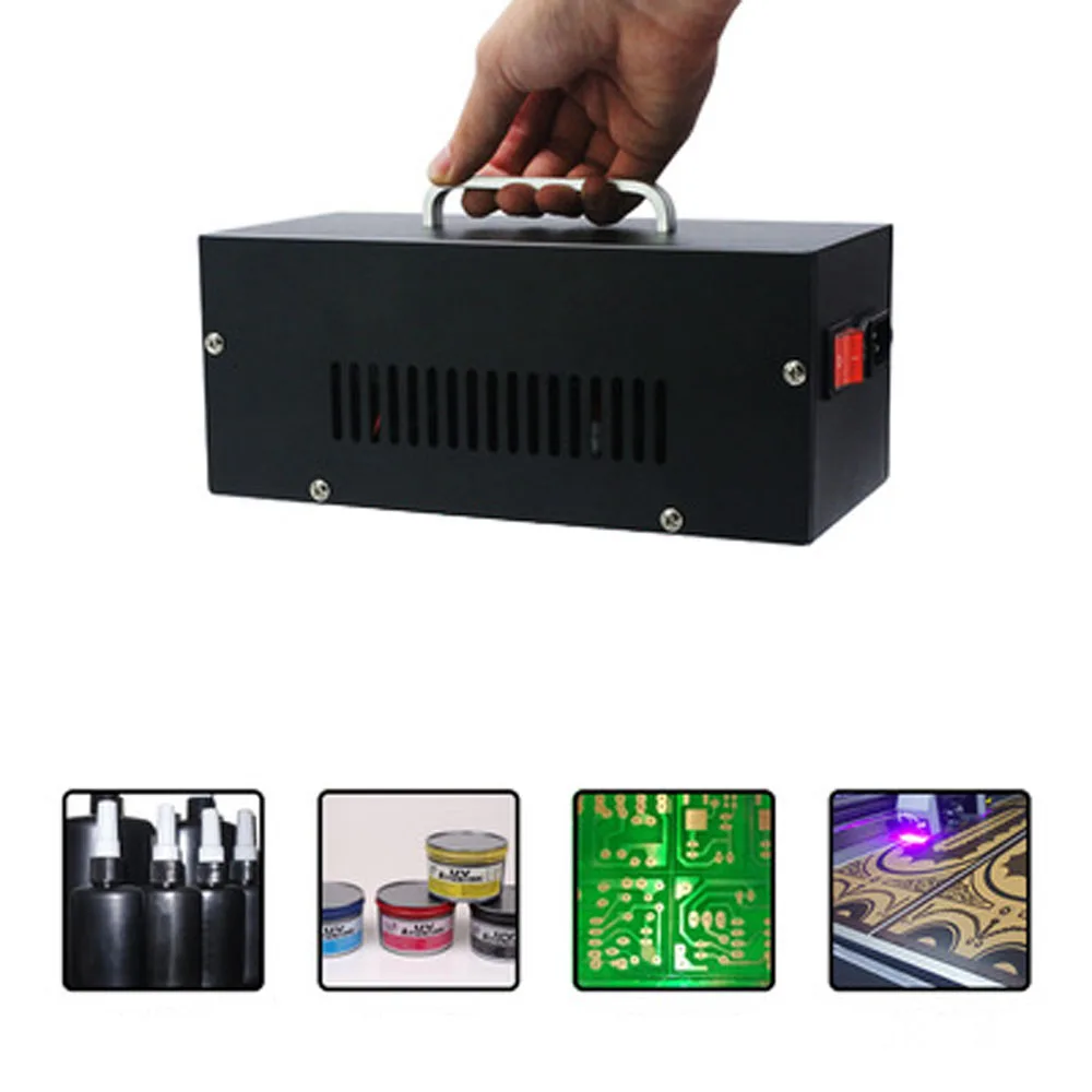 2500W UV Curing Lamp Ultraviolet LED Light 405nm 395nm UV glue Green oil Resin Epoxy 3D printing Solder OCA Crack Detection