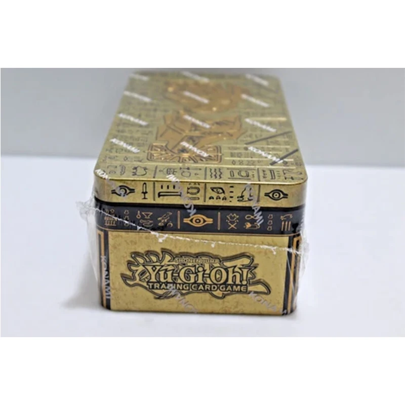 遊戯王！ TGG 2021 古代の戦いの缶 工場密封されたゴールド アイアン ボックス 英語版