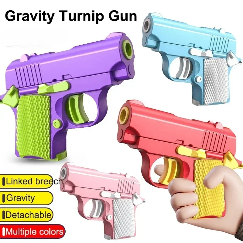 Nowość! Antystresowy mini pistolet 1911 z tworzywa ABS, drukowany 3D, pistolet-antystresowy, zabawka, prezent, zabawka promocyjna dla chłopców.