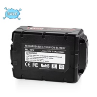 18V 9Ah/12Ah M18 Replacement Battery for Milwaukee 48-11-1815/1850