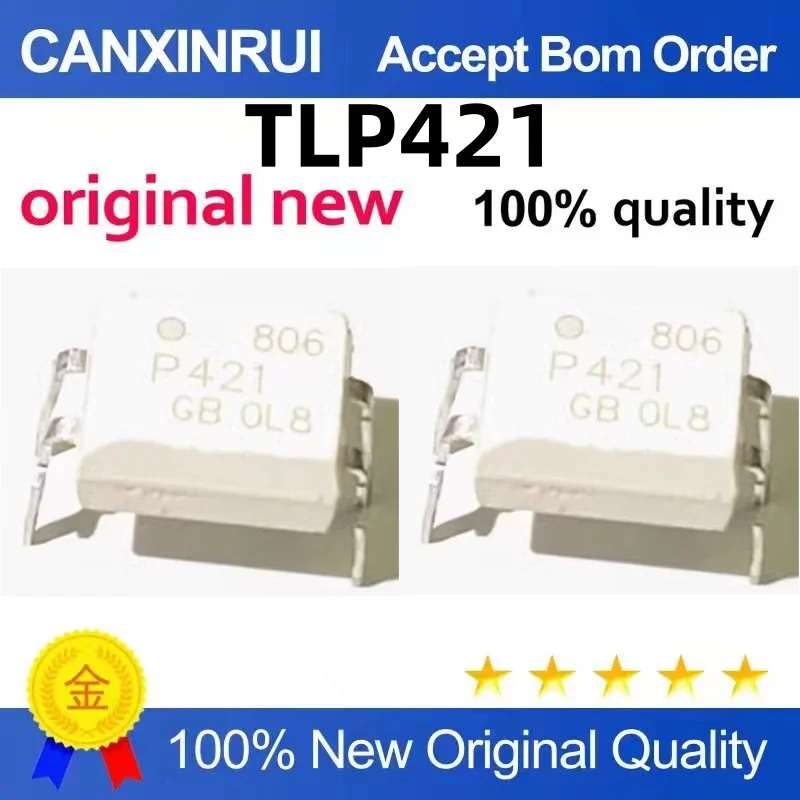 

（100 pieces）TLP421-1GB TLP421-1 P421 Optical Isolator Optical Output In-line DIP-4
