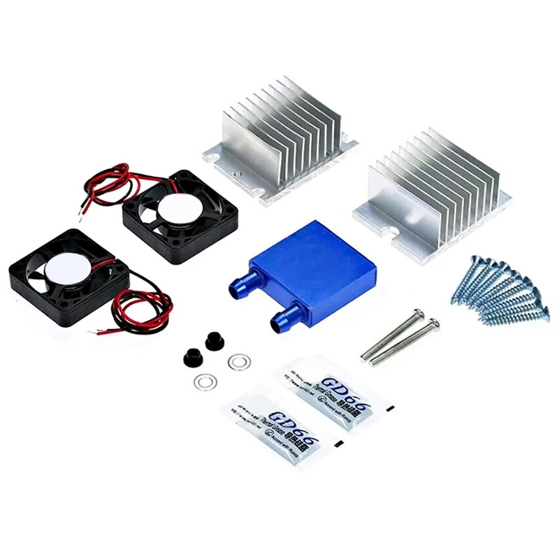 Mini Ar Condicionado Kit DIY, Refrigerador Termoelétrico Peltier, Sistema de Refrigeração, Ventilador para Home Tool, 1 Conjunto