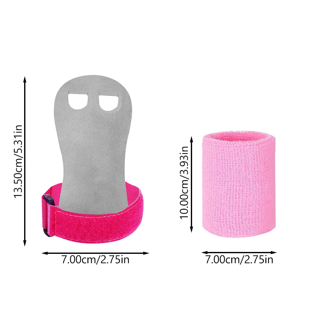 Palm Wrist Set Grips Non-slip Lifting Bar Protector Pads Fitness Gymnastics Strap Women Wristbands Weightlifting Straps