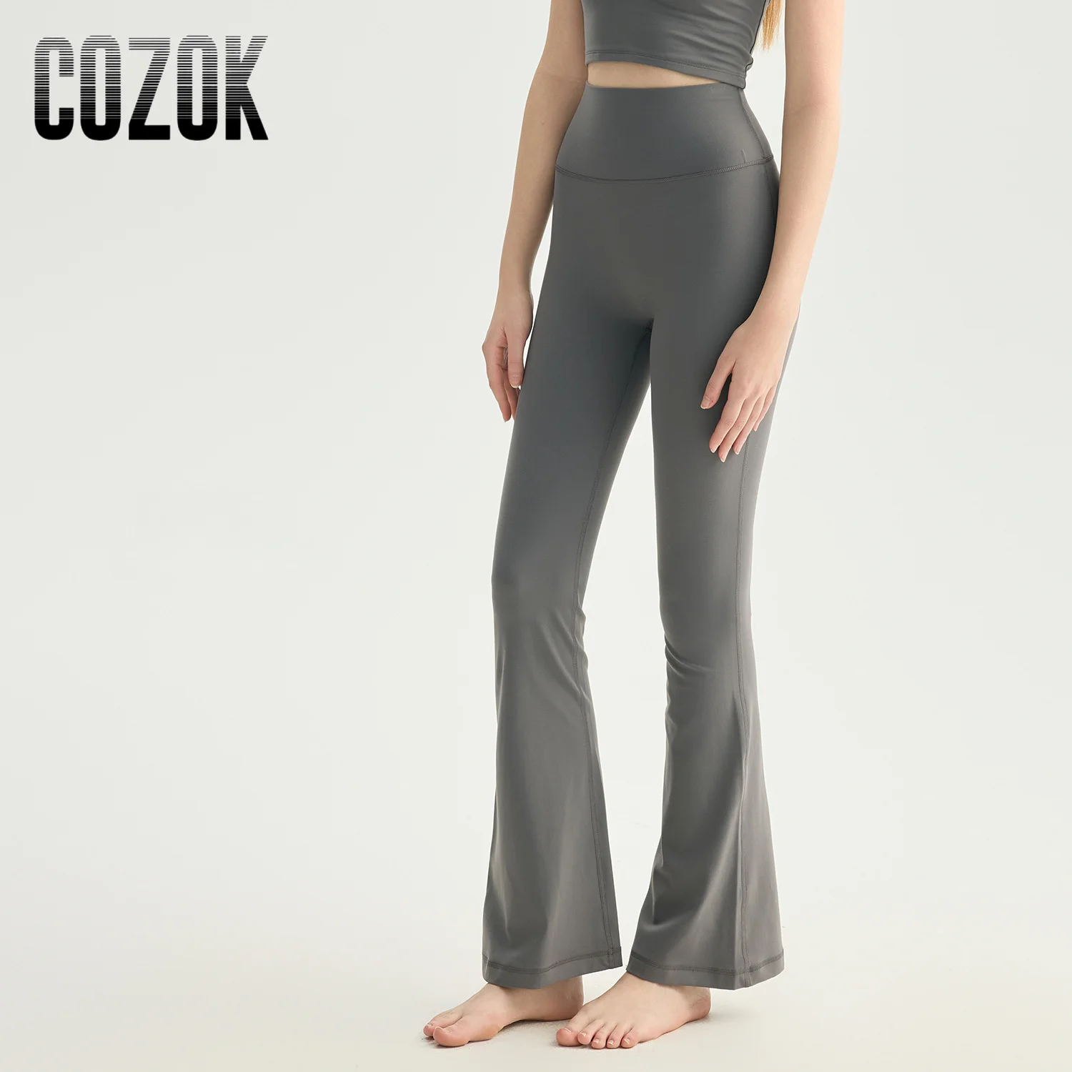 High Waist Flare Le…