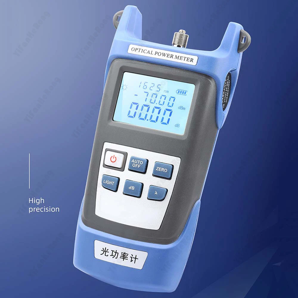 

Power Meter Tester For Fiber Optical Power Meter KING-60S Fiber Optical Cable Tester -70dBm~+10dBm SC/FC Connector