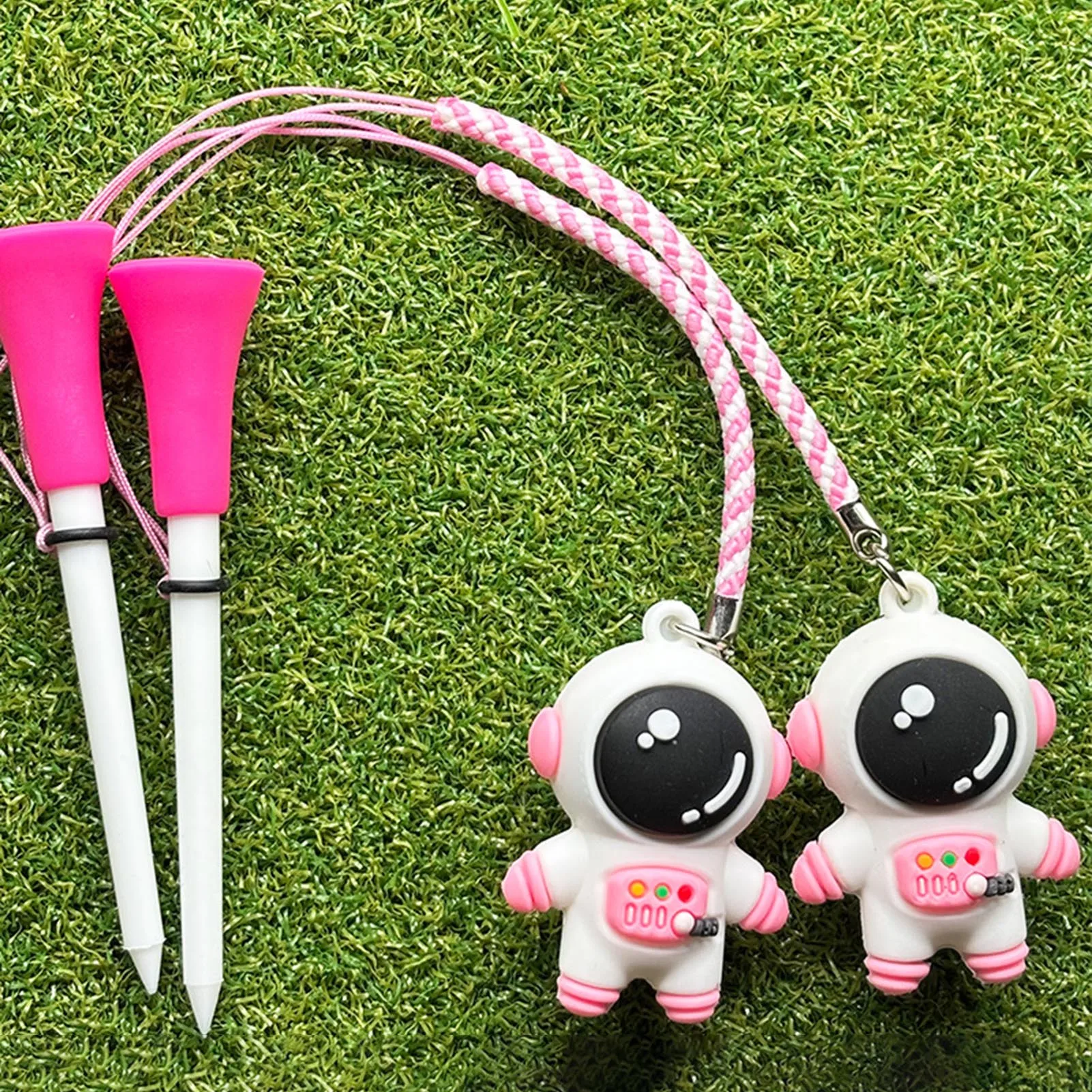 Cartoon Golf Ball Support Tees Golf Practice Multifunctional Tool Functional Golf Tee Suitable for Enhance Golfing Experience