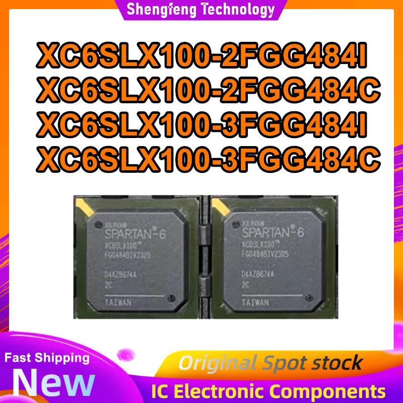 

XC6SLX100-2FGG484I XC6SLX100-2FGG484C XC6SLX100-3FGG484I XC6SLX100-3FGG484C BGA484 IC-чип 100% новый, оригинальный, в наличии
