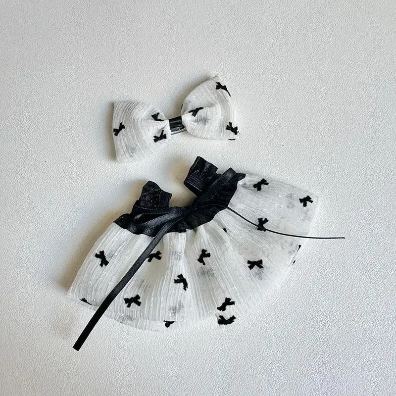 17cm Mini Plush Doll'S Clothes Outfit Accessories For Korea Kpop Exo Labubu dress Idol V1 V2 Strap skirt set Clothing Gift