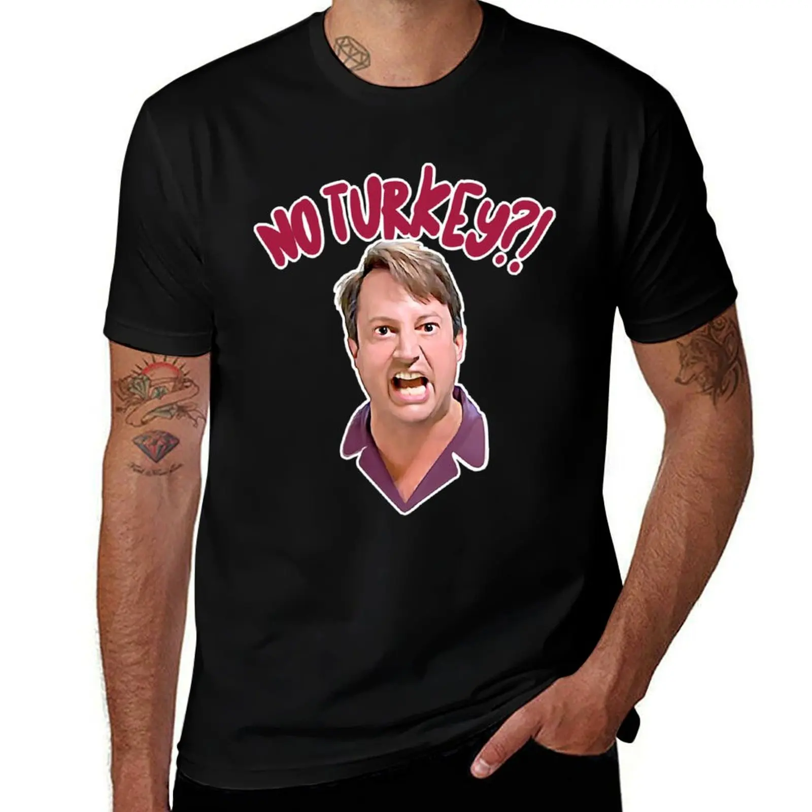 

No Turkey Mark Corrigan Peep Show Meltdown Classic T-Shirt graphics quick-drying basketball graphic tees clothes for men