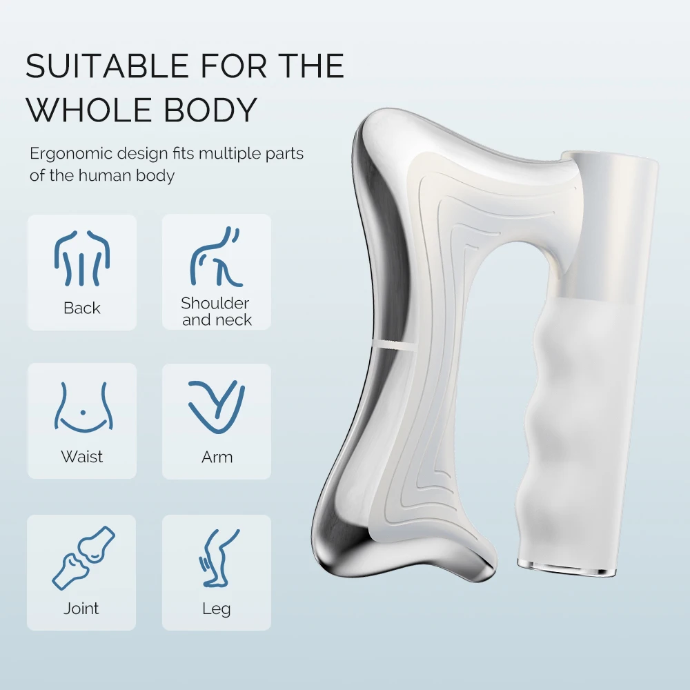 

Electric Heating Fascia Microcurrent Vibration Body Lifting Guasha Massage Face Beauty SPA Muscle Relief Relaxation