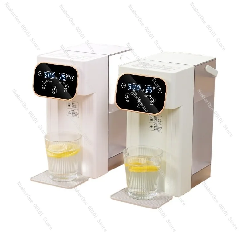 Dispenser d'Acqua Calda Istantanea da Tavolo con Filtro, Riscaldamento Rapido, Mini Bollitore Elettrico Compatto