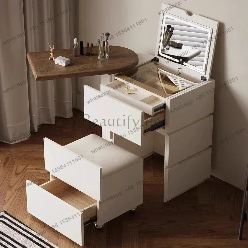 Dressing Table Multi Functional Makeup Vanities Vanity Makeup Desk Bedroom Dressers Simple Modern