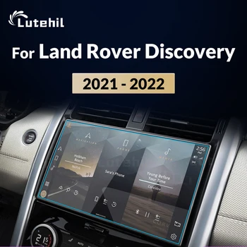 LUTEHIL 11.4inch For Land Rover Discovery 2021 2022 Tempered HD Dashboard Screen Protector Car GPS Navigation Screen Film